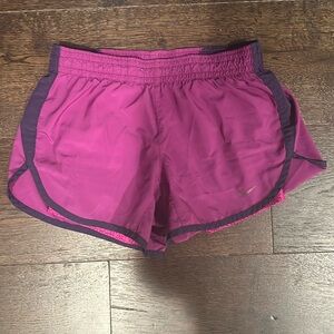 Purple Nike Dri-Fit Shorts